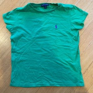 Green Ralph Lauren t shirt